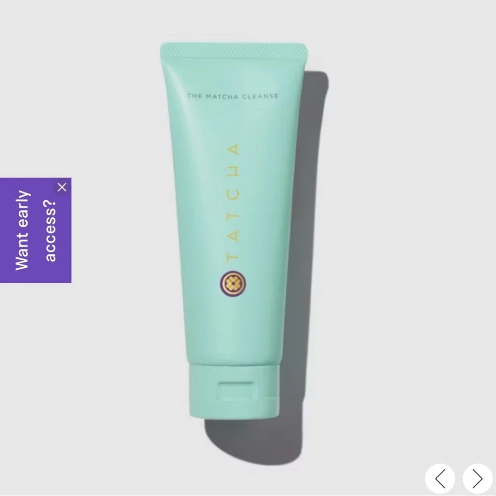 Tatcha The Matcha Cleanse Daily Clarifying Gel Cleanser Face Wash 5.0 oz - Picture 2 of 4